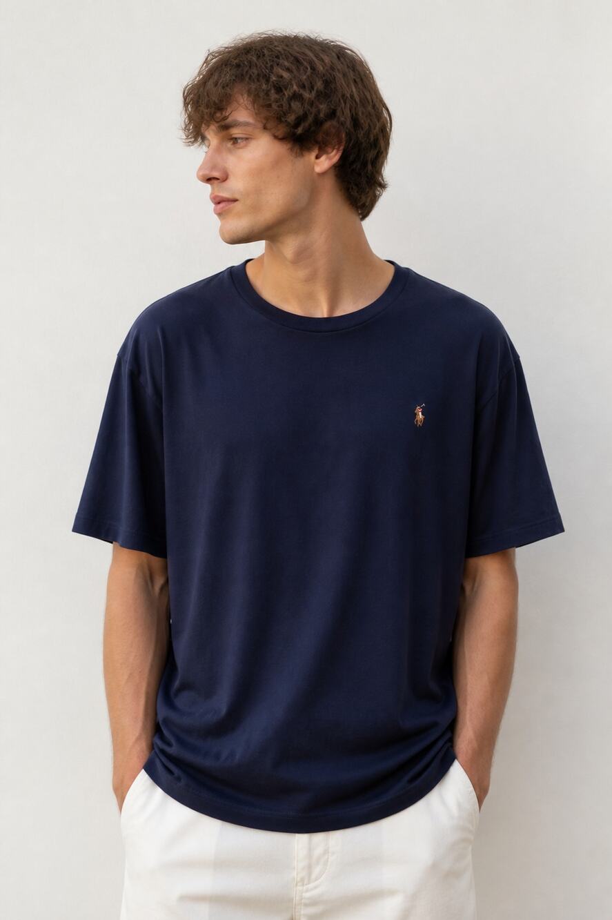 Polo Ralph Lauren Navy Blue Boys T-Shirt Size 5XB